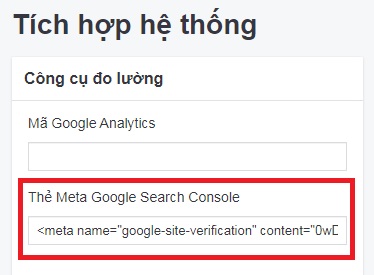 Google Search Console